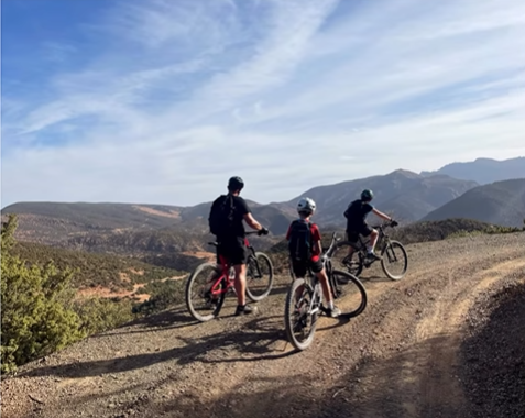 Villa des Orangers outdoor dining, Morocco